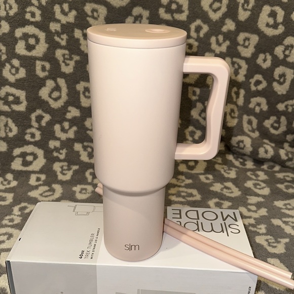 Simple Modern Trek 40oz Tumbler in Twirled In Tulle 😍 New 🆕 & Never Used😘 - Picture 15 of 17